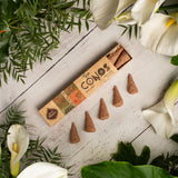 Sahumerio en Conos Sándalo Yagra- Sagrada Madre