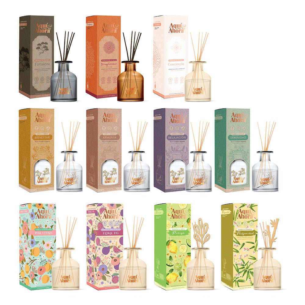 Difusores Varillas Aromáticos - Aqui&Ahora.