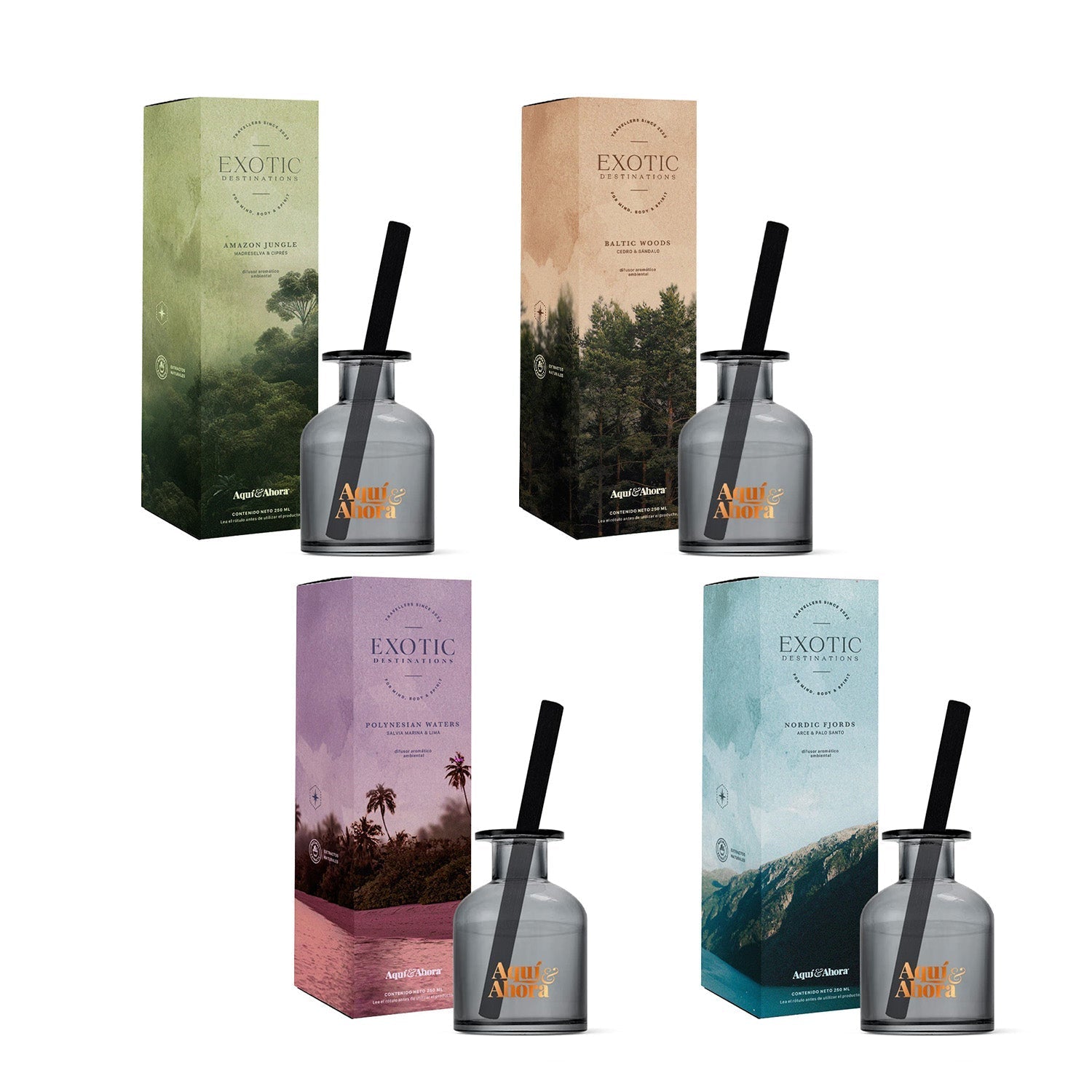 Difusores Varillas Exotic Destinations - Aqui&Ahora.