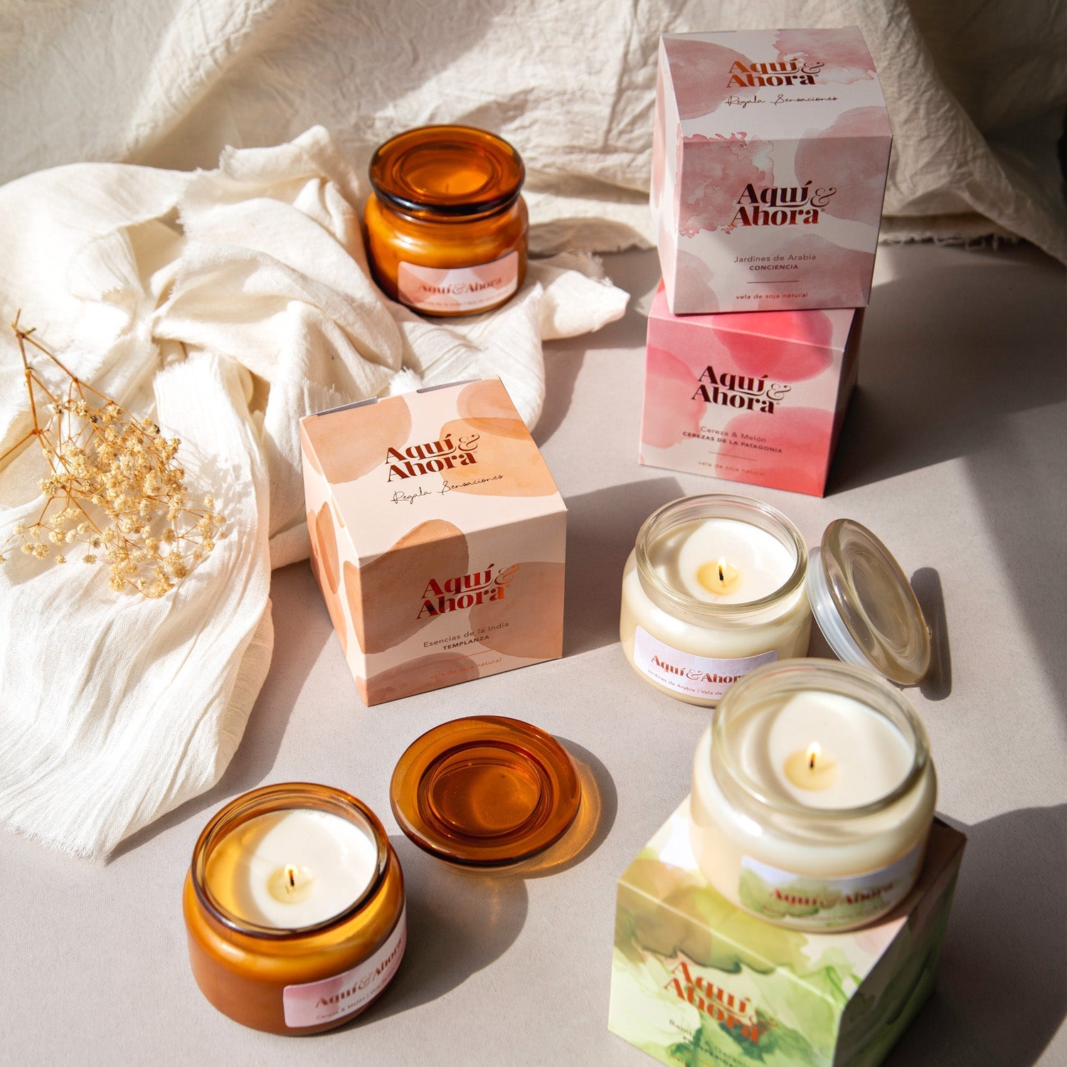 Velas de Soja Apothecary - Aqui&Ahora.