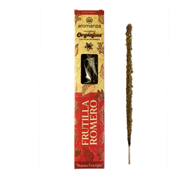 Sahumerio Organico Frutilla Romero - Aromanza