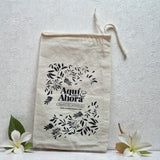 Bolsa de Lienzo Aquí & Ahora