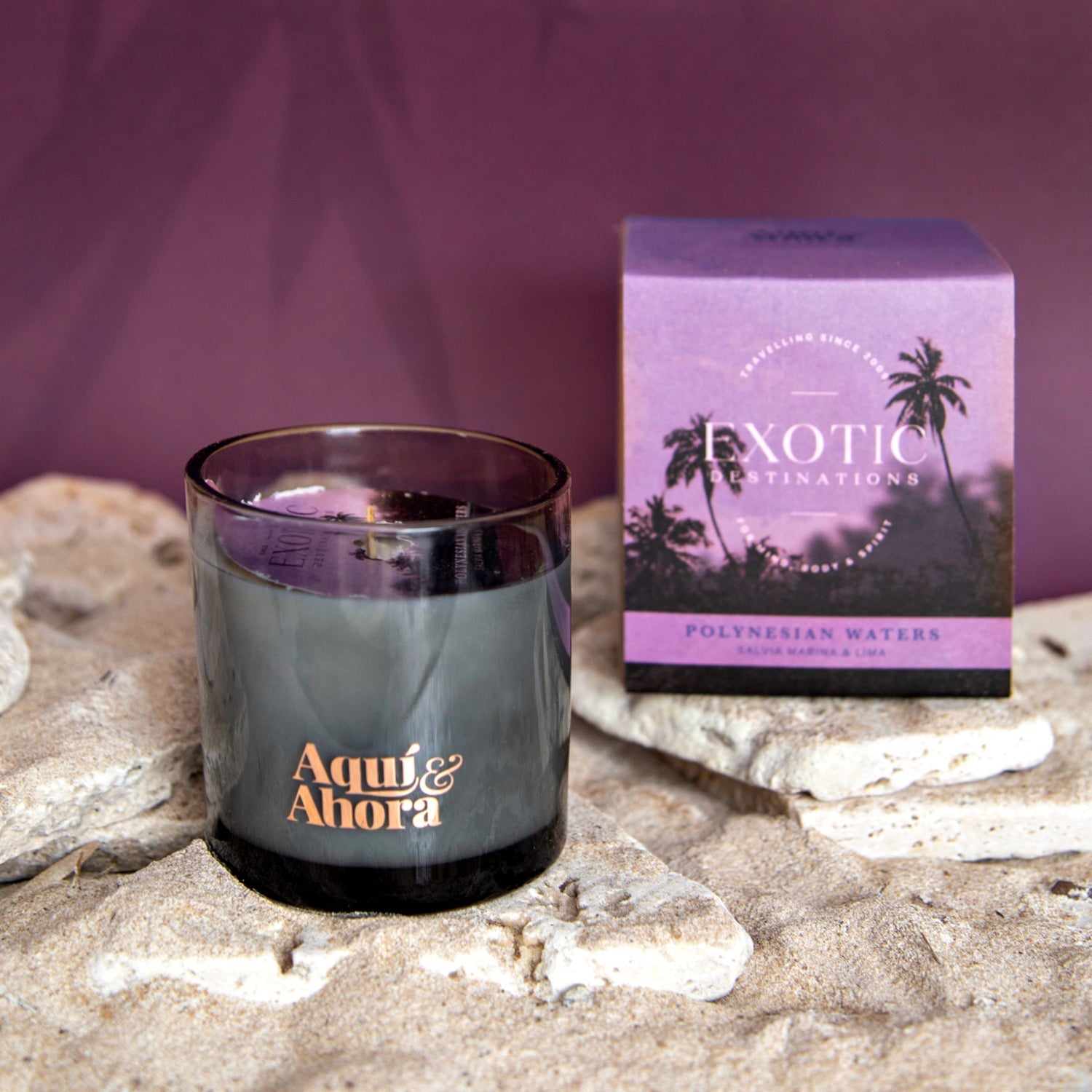 Velas de Soja Exotic Destinations - Aqui&Ahora.