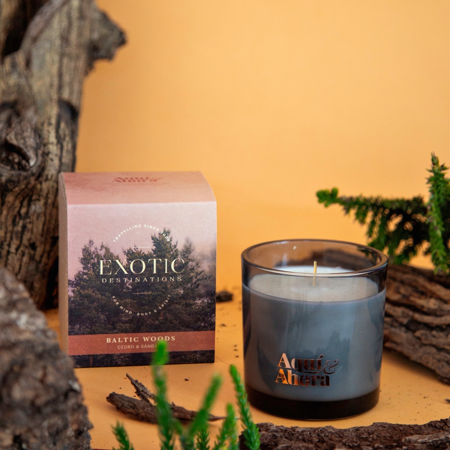 Velas de Soja Exotic Destinations - Aqui&Ahora.