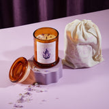 Velas de Soja CRISTALES DE PODER - Ceremonia de Magas - Aqui&Ahora.