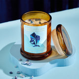 Velas de Soja CRISTALES DE PODER - Ceremonia de Magas - Aqui&Ahora.