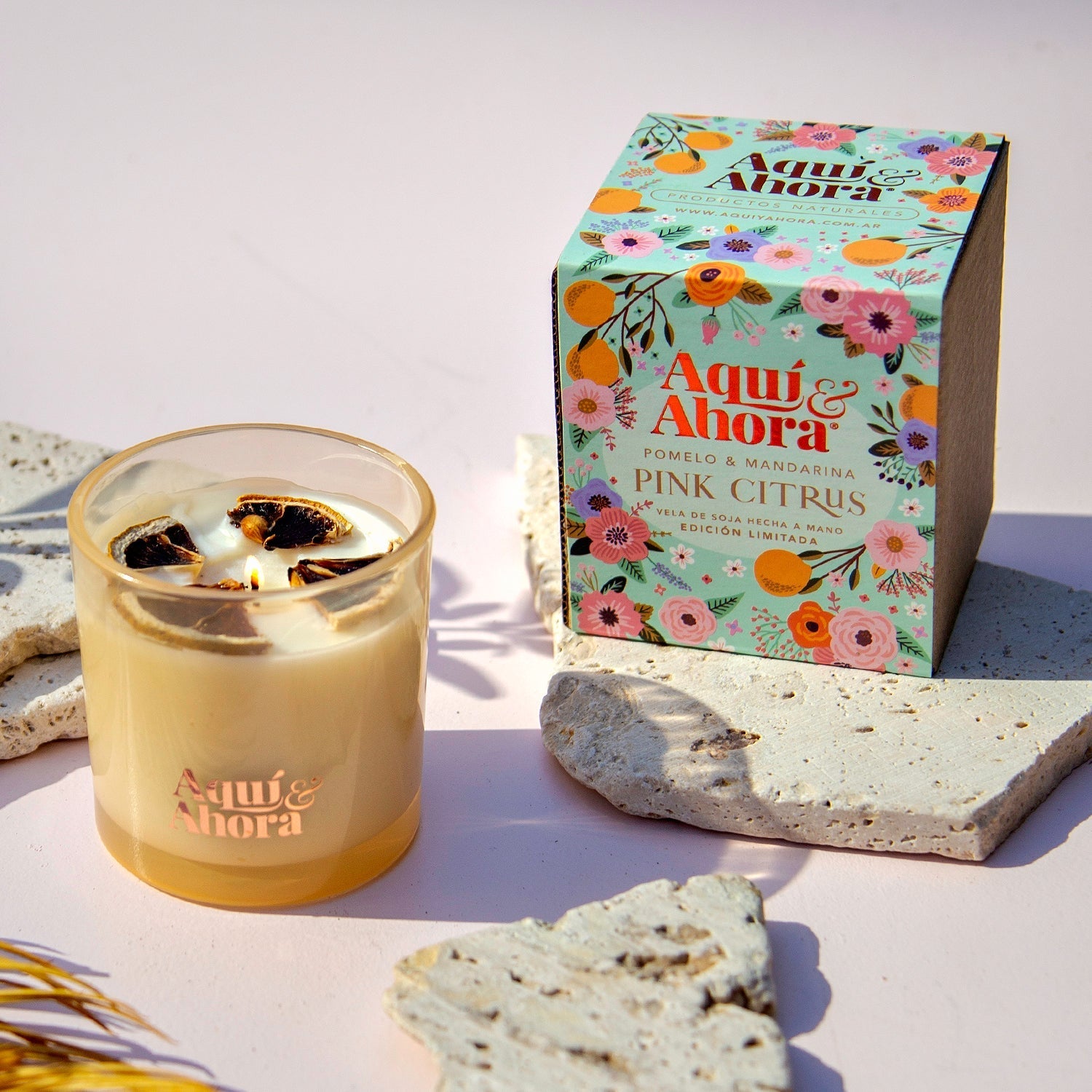 Velas de Soja PREMIUM - Aqui&Ahora.