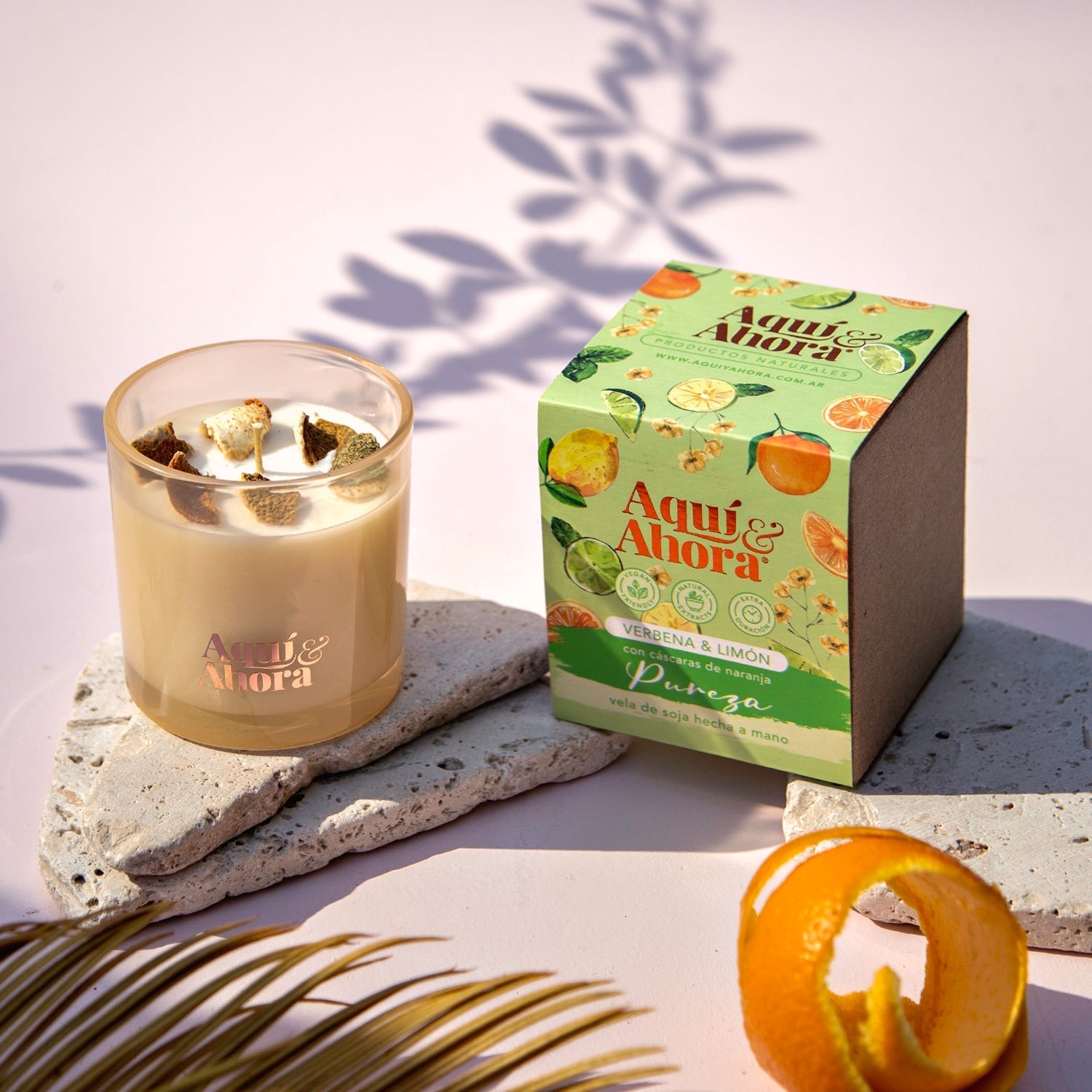 Velas de Soja PREMIUM - Aqui&Ahora.