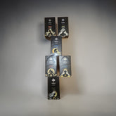 Pack India Black MIX Energía – 6 Aromas Box Sahumerios Sagrada Madre (576 Varillas)