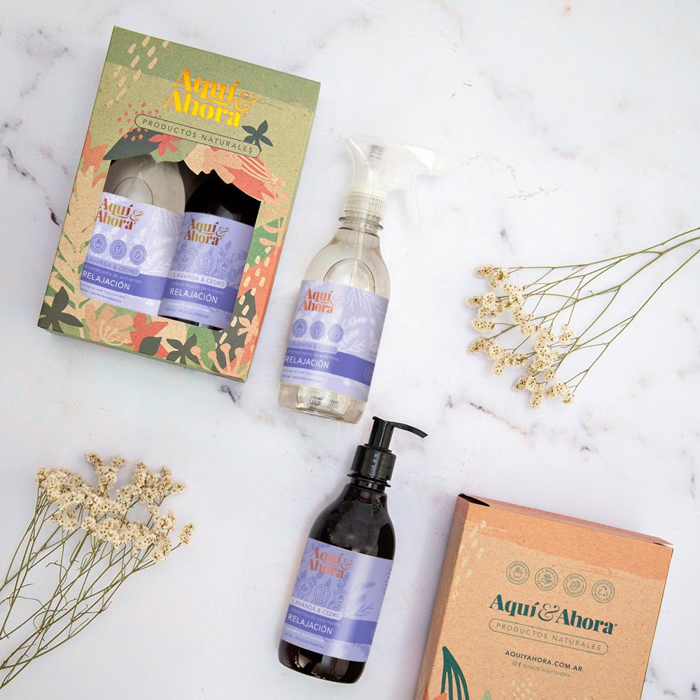 Set Jabon Liquido + Aromatizante + Estuche Exhibidor - Portal Zen