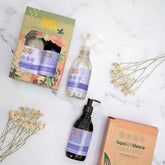 Set Jabon Liquido + Aromatizante + Estuche Exhibidor - Portal Zen