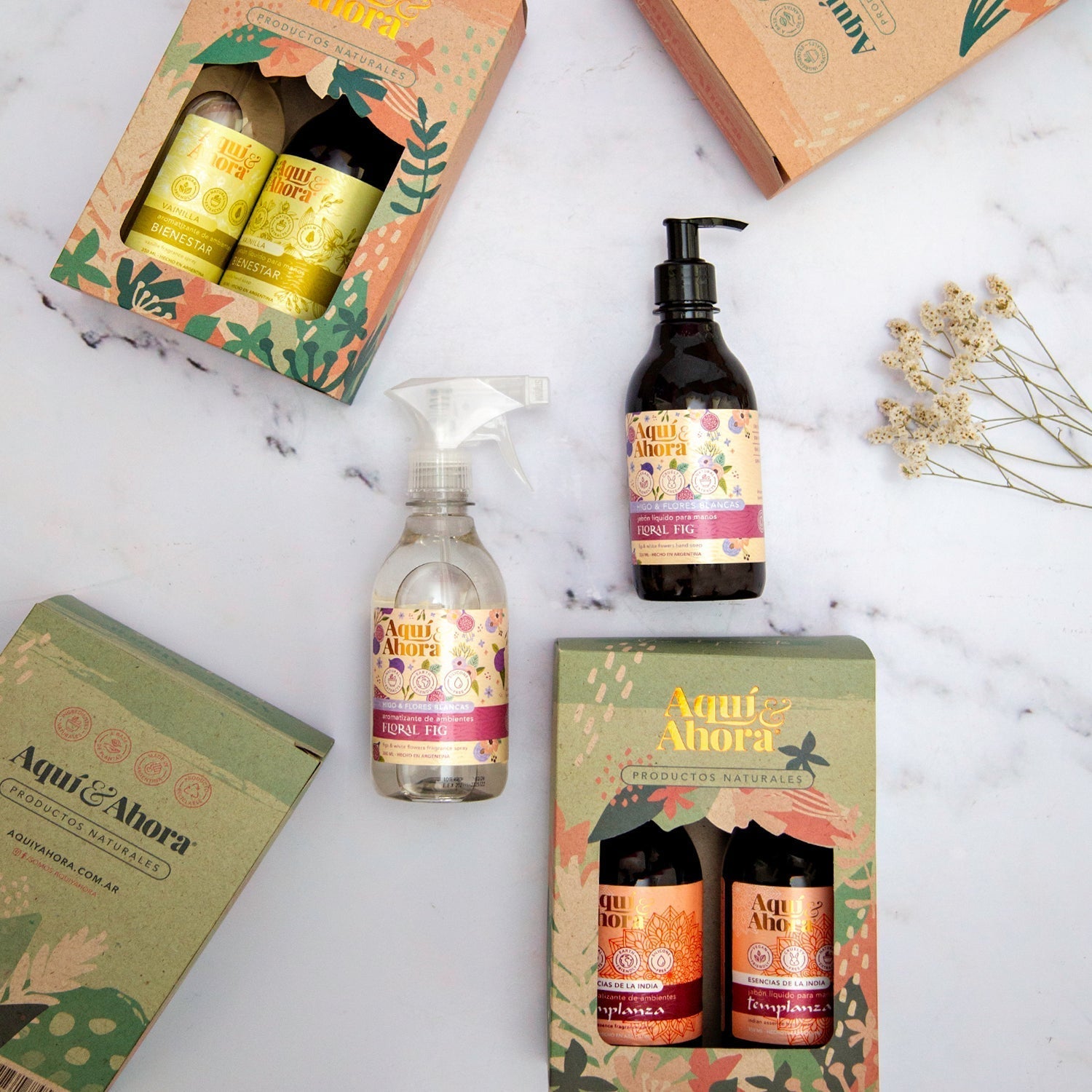 Set Jabon Liquido + Aromatizante + Estuche Exhibidor - Portal Zen