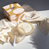 Velones de Soja Tres Pabilos - Antique - Portal Zen