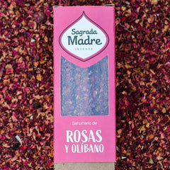 Sahumerio Herbal Olíbano & Rosas - Sagrada Madre