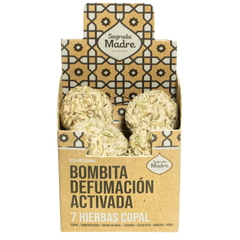 Bombitas Defumación Activada 7 Hierbas Copal - Sagrada Madre
