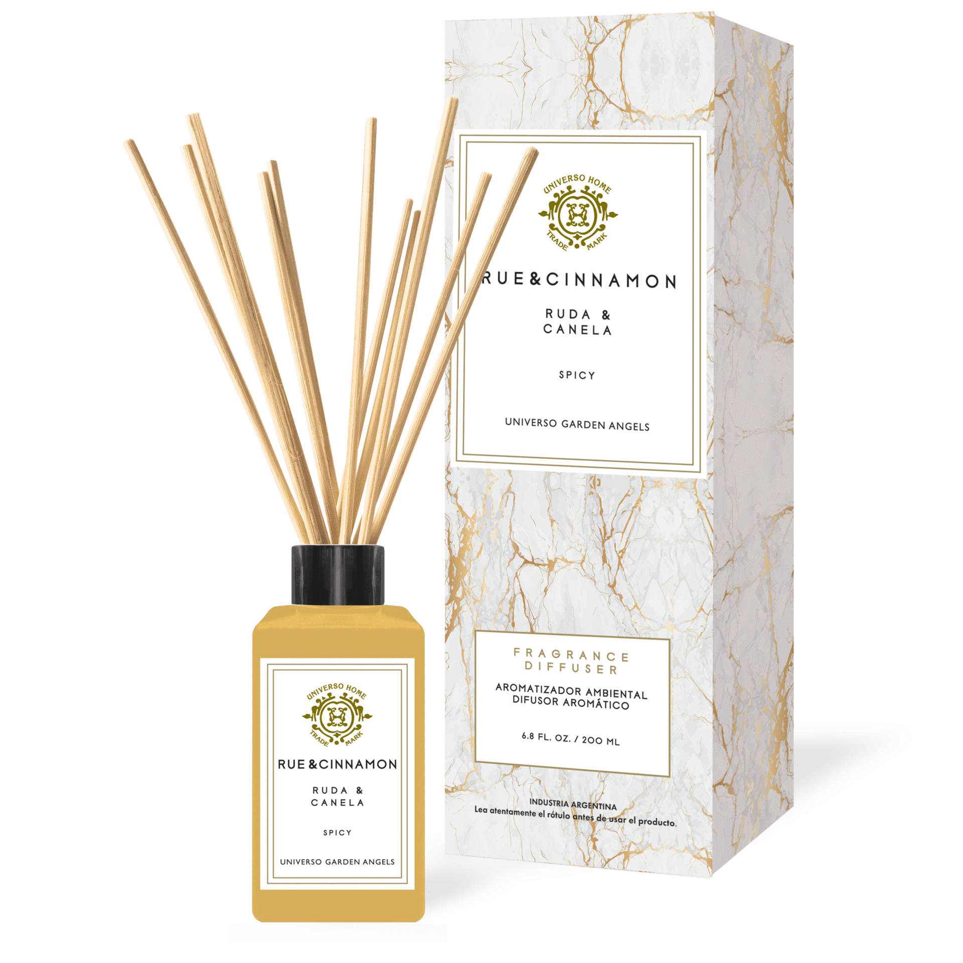 Difusor Aromatico Rue & Cinnamon - Universo Garden Angels Chile