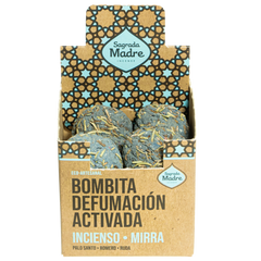 Bombitas Defumación Activada Incienso y Mirra - Sagrada Madre