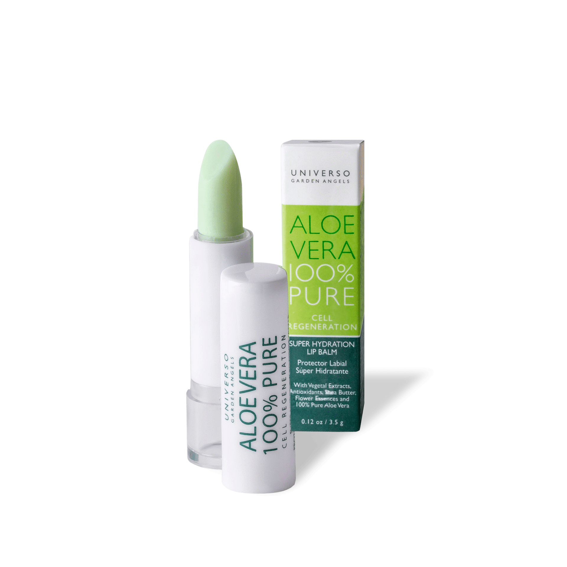 Lápiz Protector Labial Súper Hidratante Aloe Vera - Universo Garden Angels Chile