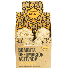 Bombitas Defumación Activada Palo Santo - Sagrada Madre