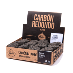Carbón Vegetal Redondo Neutro - Sagrada Madre