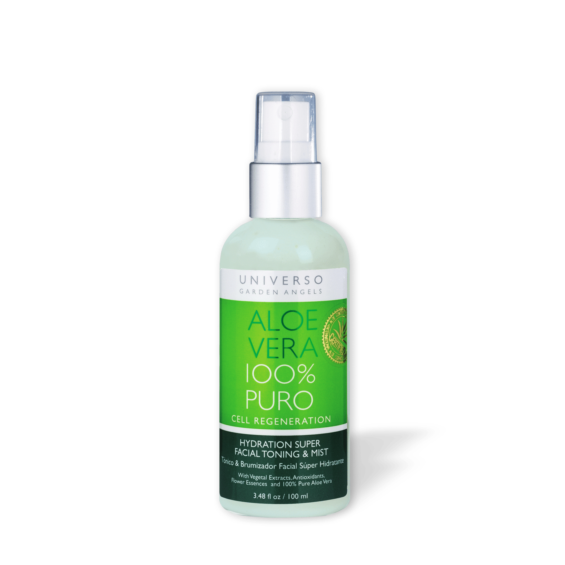 Tonico Facial Aloe Vera - Universo Garden Angels Chile