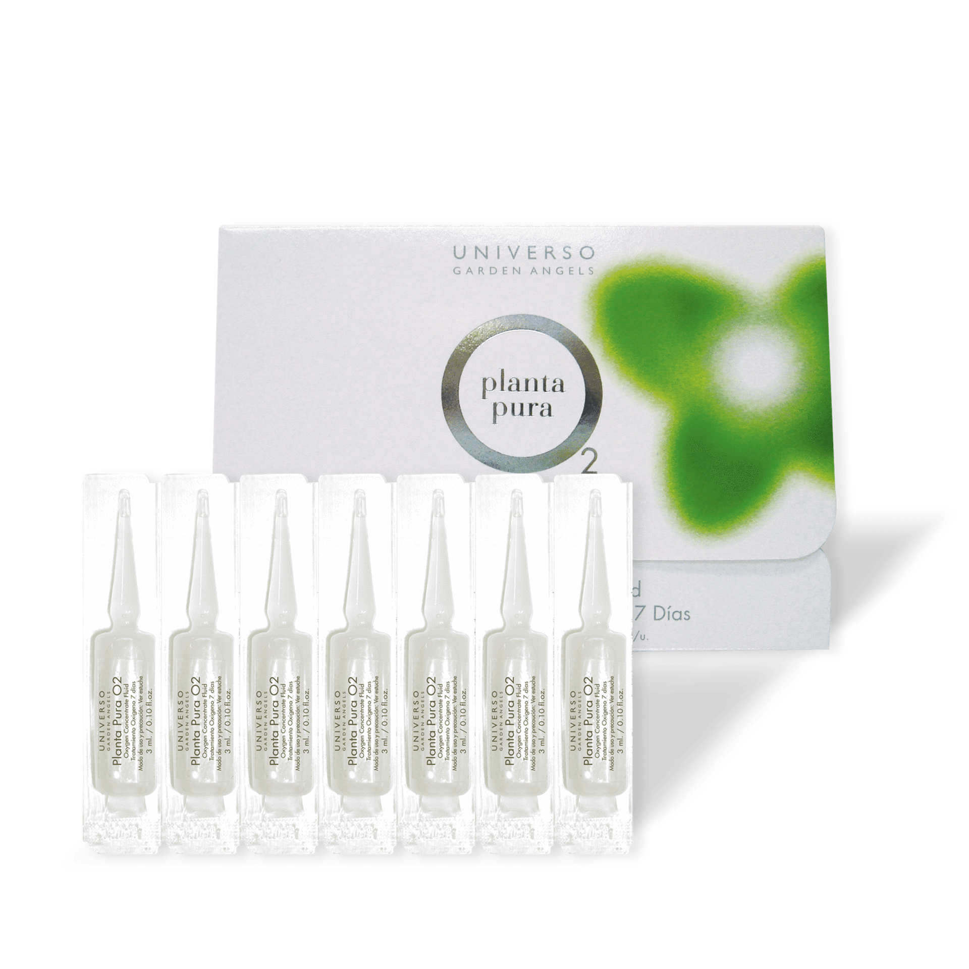 Tratamiento Facial Oxígeno Planta Pura 7 Días - Universo Garden Angels Chile