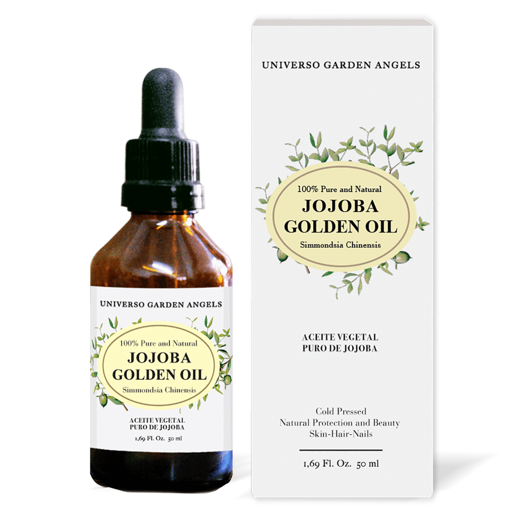 Aceite de Jojoba - Jojoba Golden Oil - Universo Garden Angels Chile