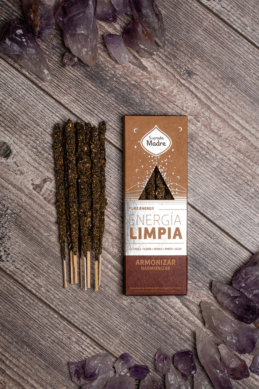 Sahumerio Energía Limpia Armonizar - Sagrada Madre