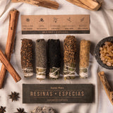 Sahumitos Surtidos Resinas y Especias x 5