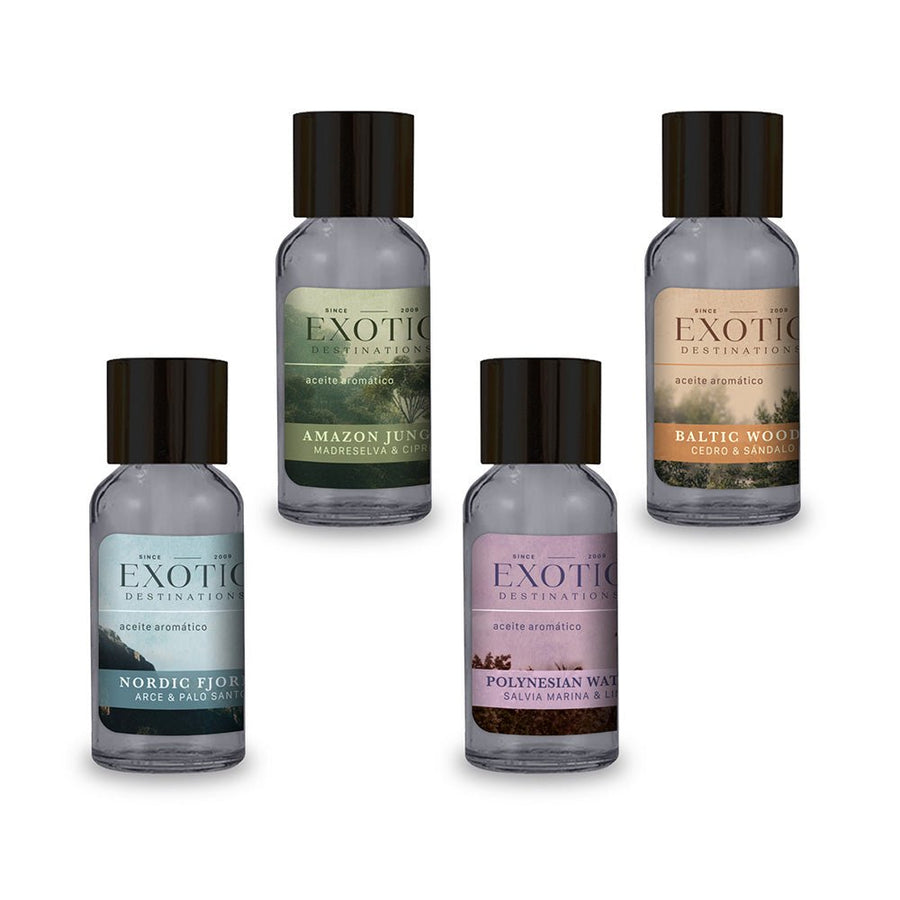 Aceites Aromáticos Exotic Destinations - Aqui&Ahora.