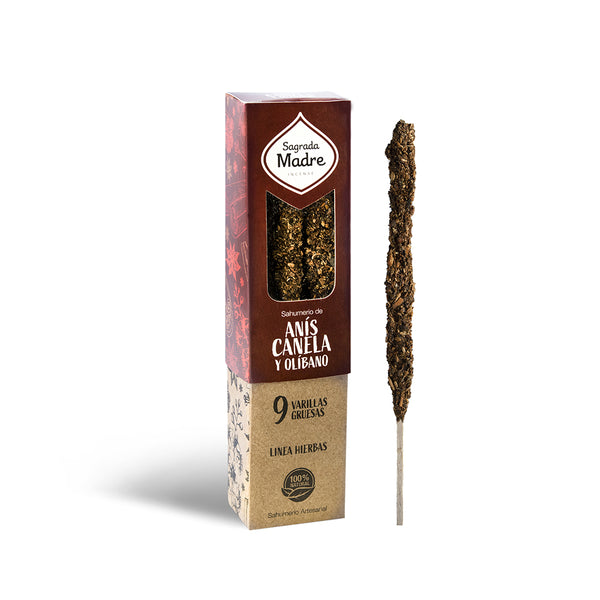 Sahumerio Herbal Anís Canela & Olíbano - Sagrada Madre
