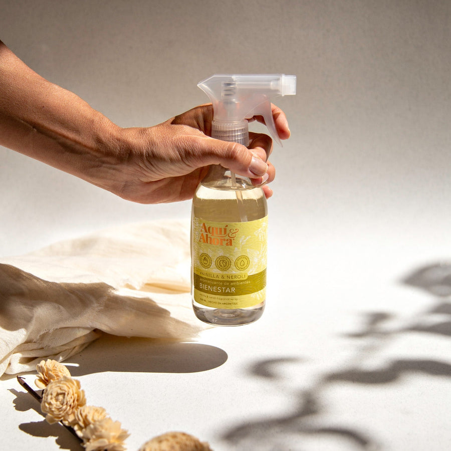 Aromatizantes de Ambiente y Tela - Aqui&Ahora.
