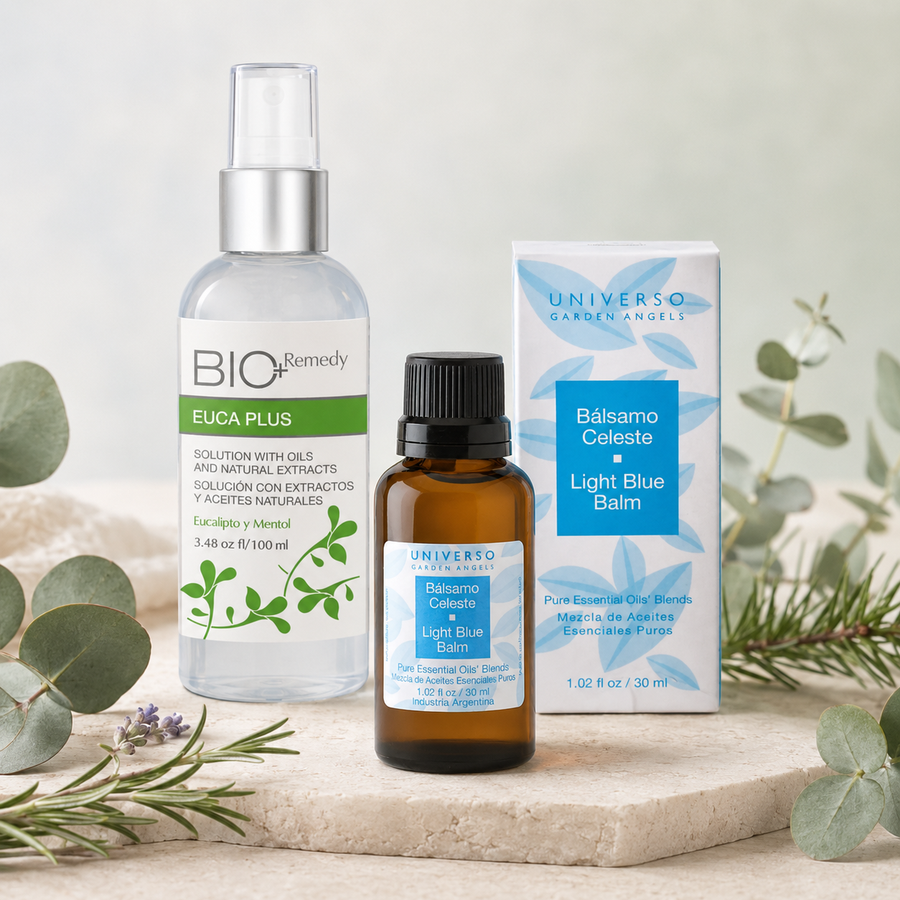 Pack Botiquín Aromático Respira | Universo Garden Angels