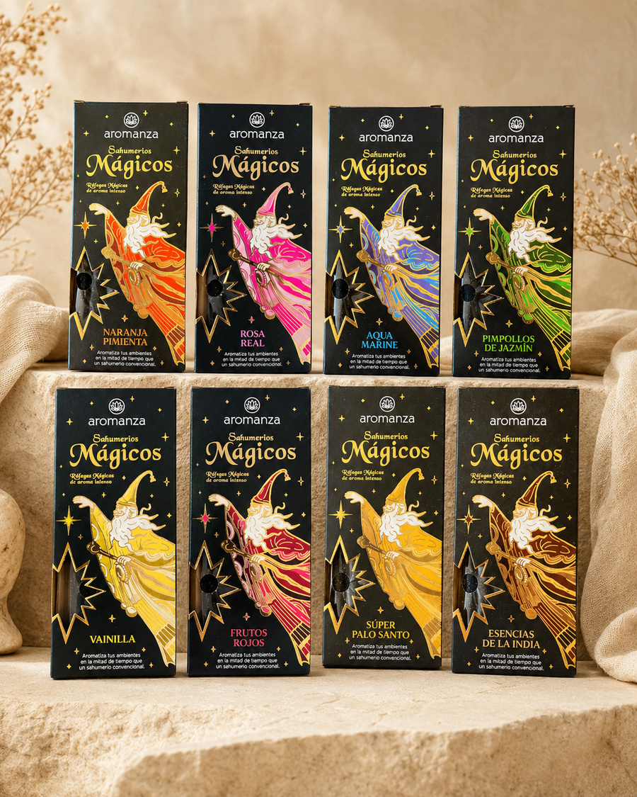 Pack Mayorista Sahumerios Mágicos Surtidos x24 - Aromanza