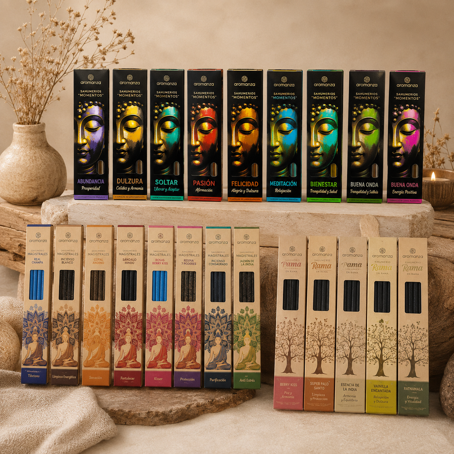 Pack Inicia Aromanza Mayorista x36 – Rama, Magistrales y Momentos
