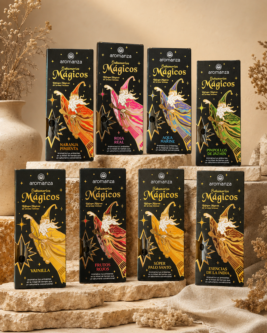Pack Mayorista Sahumerios Mágicos Surtidos x24 - Aromanza