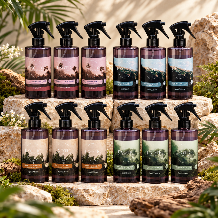 Pack Mayorista Aromatizadores Exotic Destination x12 – Aquí & Ahora