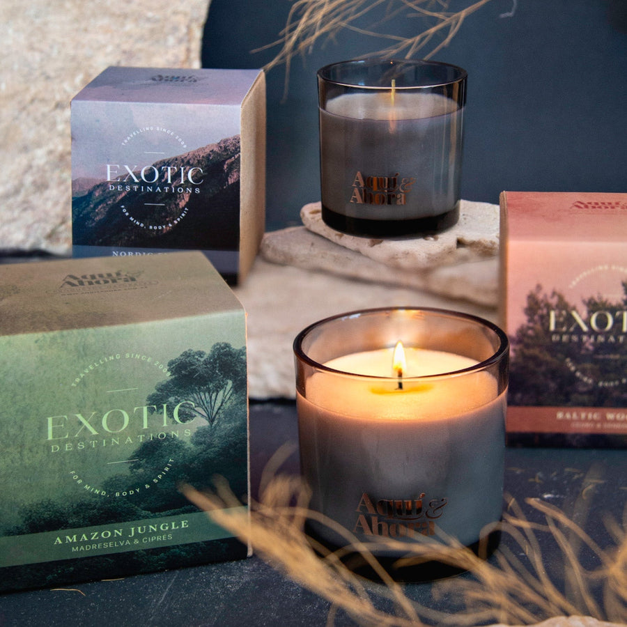 Velas de Soja Exotic Destinations - Aqui&Ahora.
