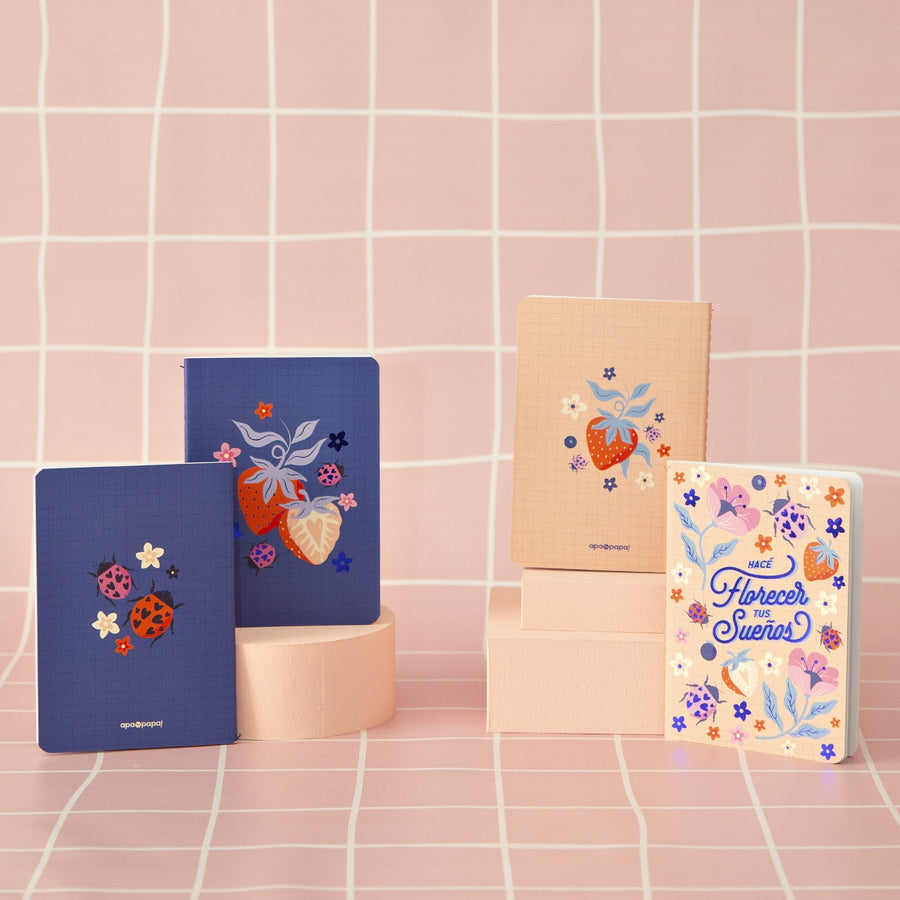 Libretas Cosidas Pocket A6 – Pack x 2
