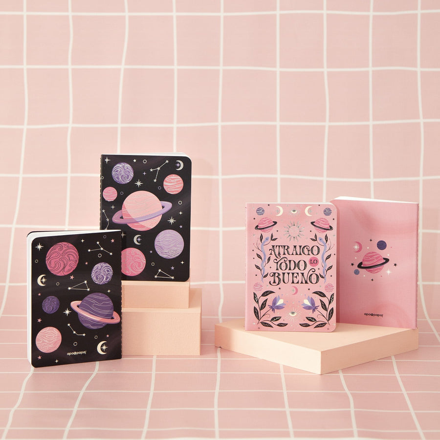 Libretas Cosidas Pocket A6 – Pack x 2