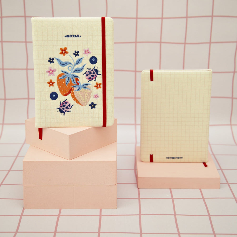 Cuadernos Lomo A5 Bordados