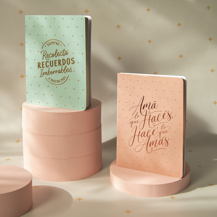 Cuadernos Lomo A5 – Cuero Ecológico