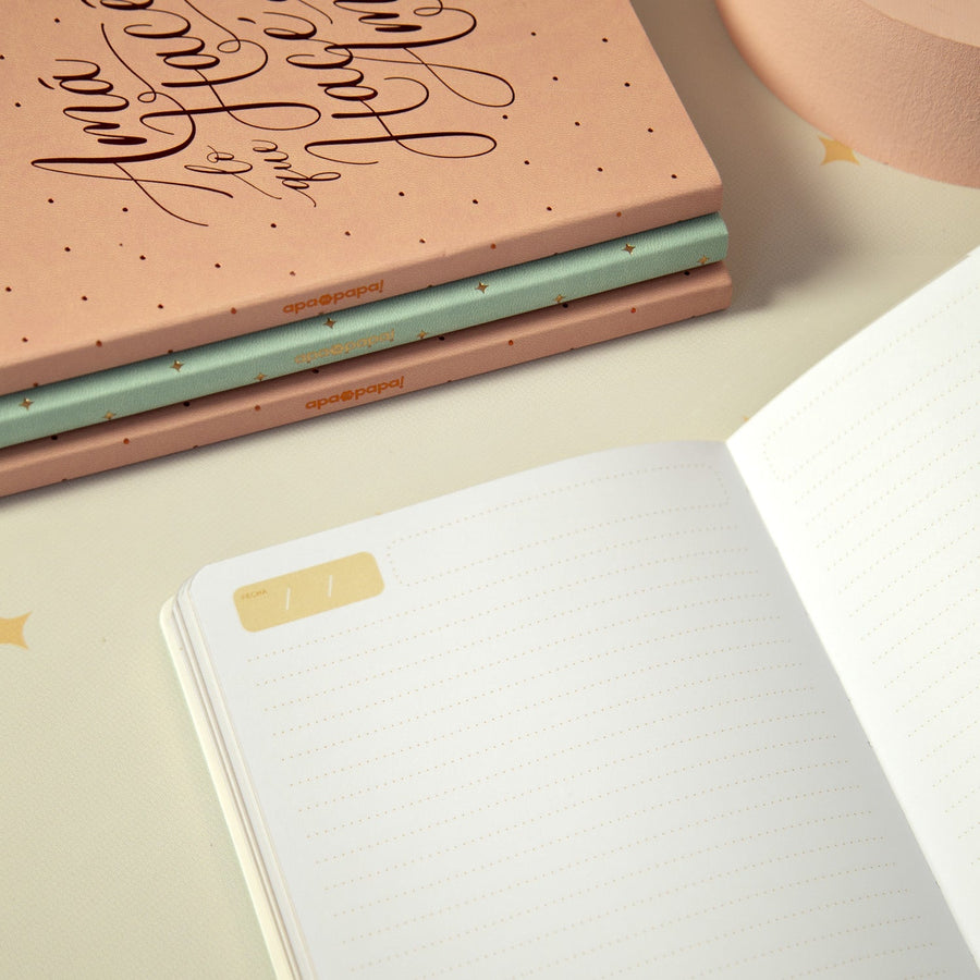Cuadernos Lomo A5 – Cuero Ecológico