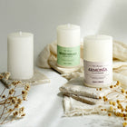 Velas Aromáticas Aquí y Ahora 6 x 10 cm