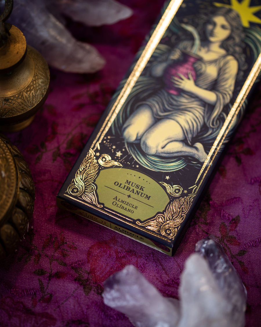 Sahumerio Tarot De Marsella Almizcle - Olibano