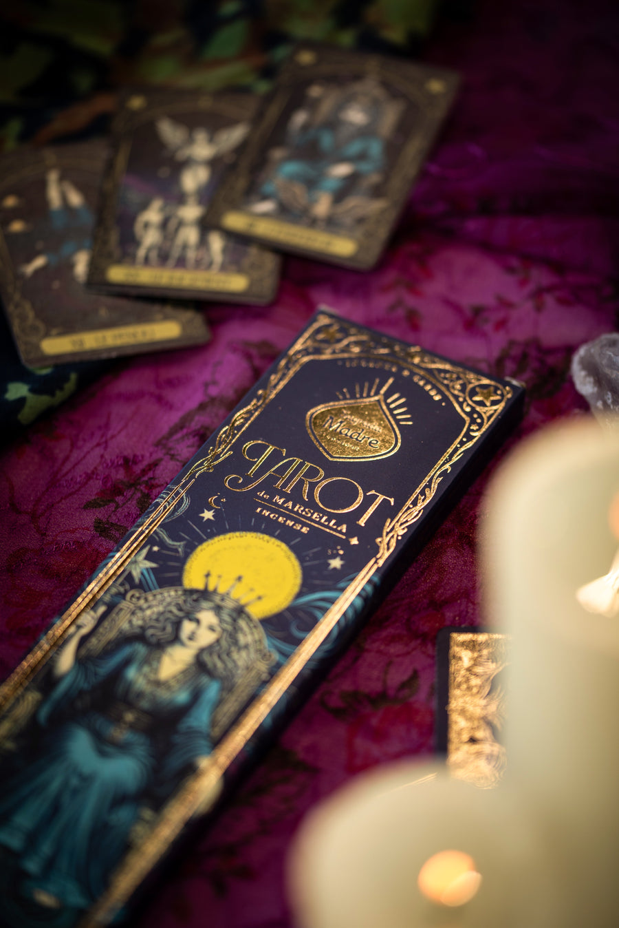 Sahumerio Tarot De Marsella Sandalo - Olibano