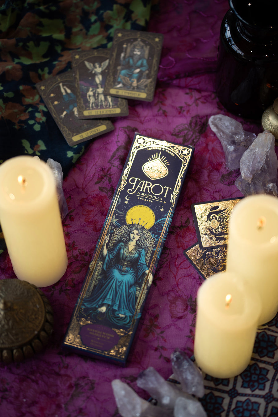 Sahumerio Tarot De Marsella Sandalo - Olibano