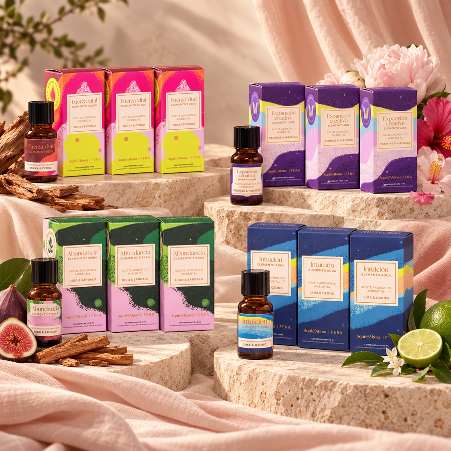 Pack Mayorista Aceites Ceremonia de Magas Surtidos x12 – Aquí & Ahora