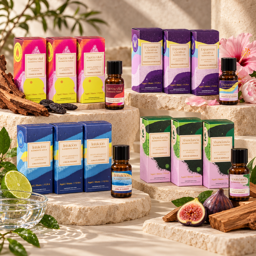 Pack Mayorista Aceites Ceremonia de Magas Surtidos x12 – Aquí & Ahora
