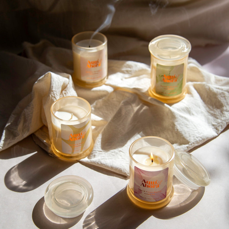 Velas de Soja Lab - Aqui&Ahora.